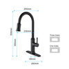 Single Handle Pull Down Kitchen Faucet with Dual Function Sprayhead Single Handle Pull Down Kitchen Faucet with Dual Function Sprayhead