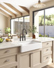 30" Farmhouse/Apron Front White Ceramic Kitchen Sink