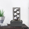 9.5inches Indoor Tabletop Fountains with LED Lights