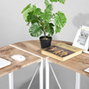 Corner Computer Desk Foldable Writing Study Table Rustic Home Office Workstation Industrial L-Shaped Desk Corner Computer Desk Foldable Writing Study Table Rustic Home Office Workstation Industrial L-Shaped Desk