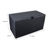 120gal 460L Outdoor Garden Plastic Storage Deck Box Chest Tools Cushions Toys Lockable Seat Waterproof 120gal 460L Outdoor Garden Plastic Storage Deck Box Chest Tools Cushions Toys Lockable Seat Waterproof
