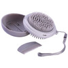 Pet Life ® 'Bravel' 3-in-1 Travel Pocketed Dual Grooming Brush and Pet Comb
