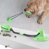 Pet Life ® 'Grip N' Play' Treat Dispensing Football Shaped Suction Cup Dog Toy