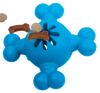 Pet Life ® 'Quadra-Bone' TPR Treat Dispensing Durable Dog Toy