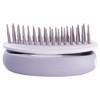 Pet Life ® 'Gyrater' Swivel Travel Dual-Rowed Grooming Undercoat Pet Rake