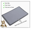 Indoor And Outdoor Easy Clean Double Layer Mats Cat Litter Mat