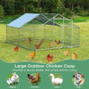 Large Walk in Shade Cage Chicken Coop with Roof Cover