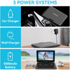 DBPOWER 17.9" Portable DVD Player with 15.6" Large HD Swivel Screen, 6 Hour Rechargeable Battery, Support USB/SD and Multiple Disc Formats, High Volume Speaker, Car Charger, Remote Control