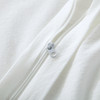 100% Washed Cotton Duvet Cover King Size, Beige Fade-Resistant Natural Bedding Set (No Comforter)