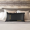 Silk Pillowcase for Hair and Skin 1 Pack, 22 Momme 100% Mulberry Silk & Natural Wood Pulp Fiber Double-Sided Design, Silk Pillow Covers with 600 Thread Count, Hidden Zipper (20"x26", Black)
