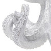 DunaWest 6 Inches Polyresin Frame Octopus Figurine, Silver
