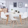 Dining Chair WHITE 6PCS A