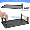 Monitor Stand Riser 3 Height Adjustable Desk Riser Organizer with Ventilation Holes