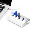 4 Ports USB3.0 Hub 5Gbps USB3.0 Aluminum Expansion Hub Splitter File Video Date Reader Transmission