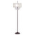 Elegant Sheer Shade Floor Lamp w/ Hanging Crystal LED Bulbs
 Elegant Sheer Shade Floor Lamp w/ Hanging Crystal LED Bulbs