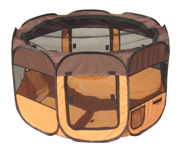 All-Terrain' Lightweight Easy Folding Wire-Framed Collapsible Travel Pet Playpen