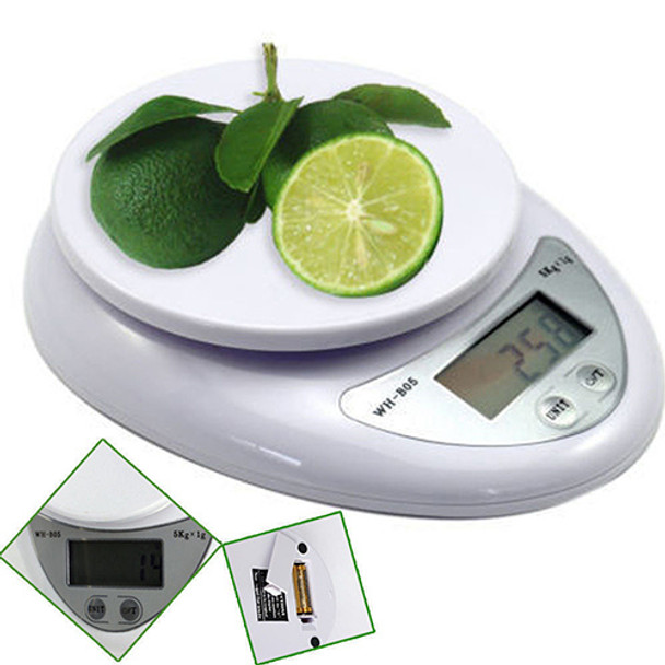 5kg 5000g 1g Digital Kitchen Food Diet Postal Scale Electronic Weight Balance