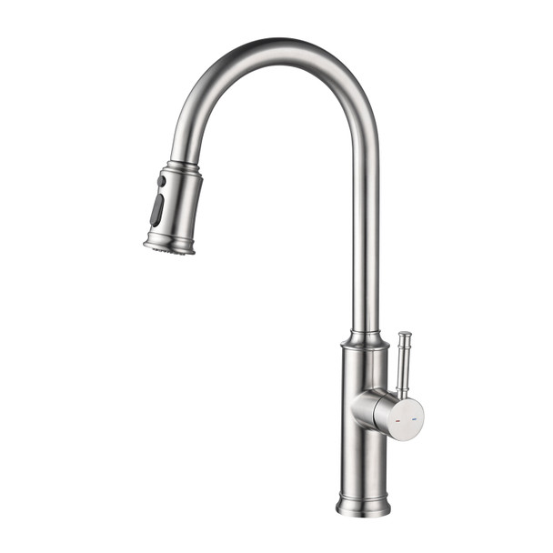 Single Handle Pull Down Kitchen Faucet with Dual Function Sprayhead Single Handle Pull Down Kitchen Faucet with Dual Function Sprayhead