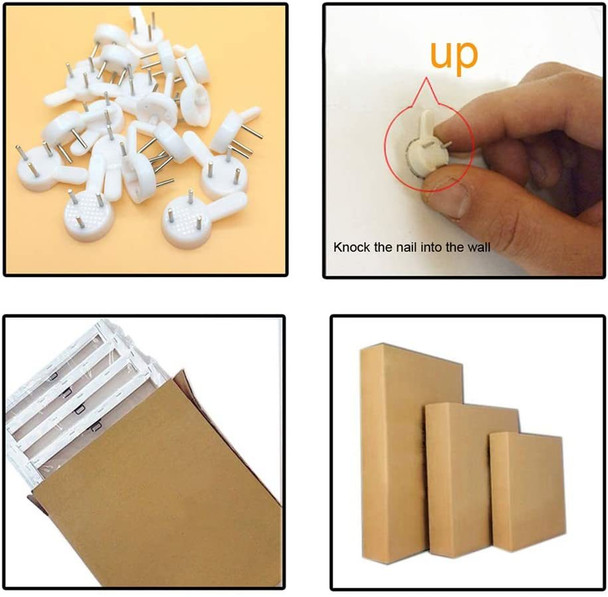 4 Panels Canvas Wall Art Spring Summer Autumn Winter Four Seasons Landscape Color Tree Painting Picture Prints Modern Giclee Artwork Stretched and Framed for Living Room Home Decoration