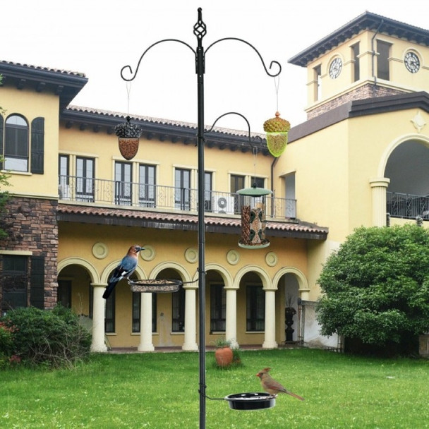 The Bird Feeding Station Multi Feeder Hanging Kit With Bird Bath Tray and Hanging Hook The Bird Feeding Station Multi Feeder Hanging Kit With Bird Bath Tray and Hanging Hook