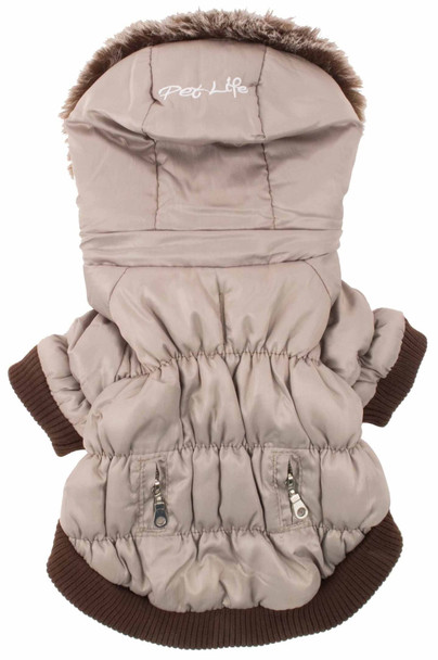 Metallic Fashion Pet Parka Coat