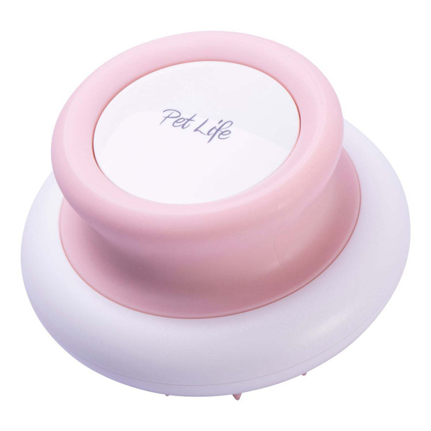 Pet Life ® 'Scwubba' Handheld Bathing Brushing and Massaging Soft Flexible Grooming Pet Comb