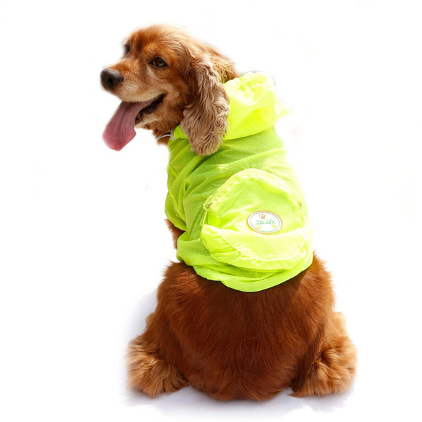 The Ultimate Waterproof Thunder-Paw Adjustable Zippered Folding Travel Dog Raincoat The Ultimate Waterproof Thunder-Paw Adjustable Zippered Folding Travel Dog Raincoat