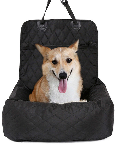 Pet Life ® 'Pawtrol' Dual Converting Travel Safety Carseat and Pet Bed