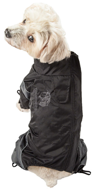 Touchdog Quantum-Ice Full-Bodied Adjustable and 3M Reflective Dog Jacket w/ Blackshark Technology Touchdog Quantum-Ice Full-Bodied Adjustable and 3M Reflective Dog Jacket w/ Blackshark Technology