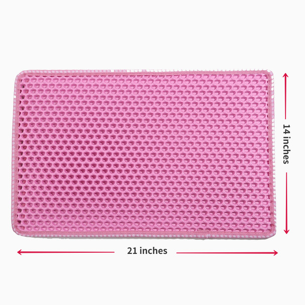 Indoor And Outdoor Easy Clean Double Layer Mats Cat Litter Mat