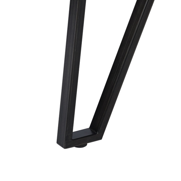 40" Round Mid Century Centiar Dining Room Table, Bar Table Brown 40" Round Mid Century Centiar Dining Room Table, Bar Table Brown