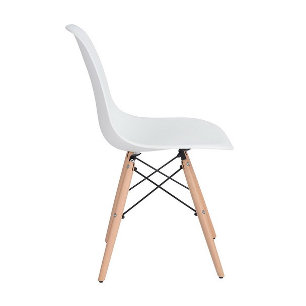 Dining Chair WHITE 6PCS A