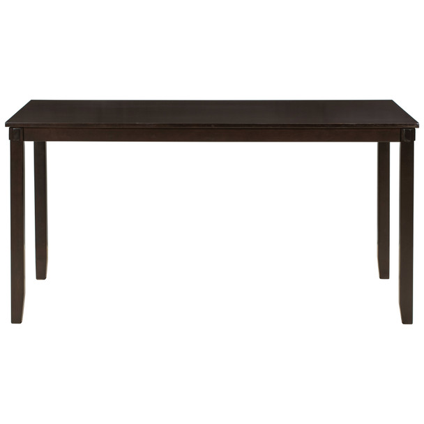 6-Piece Kitchen Dining Table Set Wooden Rectangular Dining Table, 4 Dining Chairs and Bench Family Furniture for 6 People 6-Piece Kitchen Dining Table Set Wooden Rectangular Dining Table, 4 Dining Chairs and Bench Family Furniture for 6 People