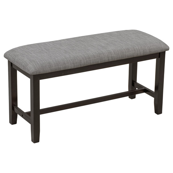 6-Piece Kitchen Dining Table Set Wooden Rectangular Dining Table, 4 Dining Chairs and Bench Family Furniture for 6 People 6-Piece Kitchen Dining Table Set Wooden Rectangular Dining Table, 4 Dining Chairs and Bench Family Furniture for 6 People