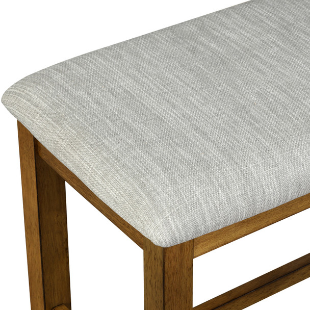 6-Piece Kitchen Dining Table Set Wooden Rectangular Dining Table, 4 Dining Chairs and Bench Family Furniture for 6 People 6-Piece Kitchen Dining Table Set Wooden Rectangular Dining Table, 4 Dining Chairs and Bench Family Furniture for 6 People