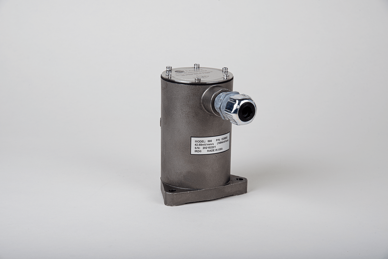 Model 580 Vibration Sensor, E28852, Side View