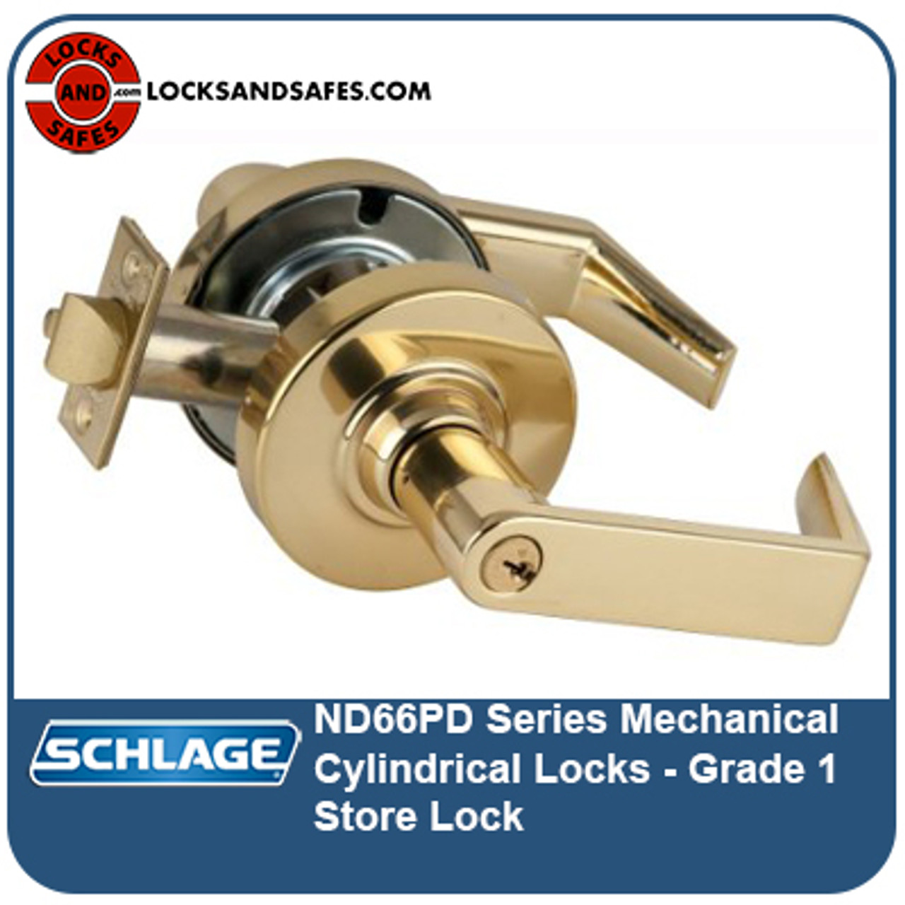 Schlage ND66PD Cylindrical Lock Locks for Stores Storerooms