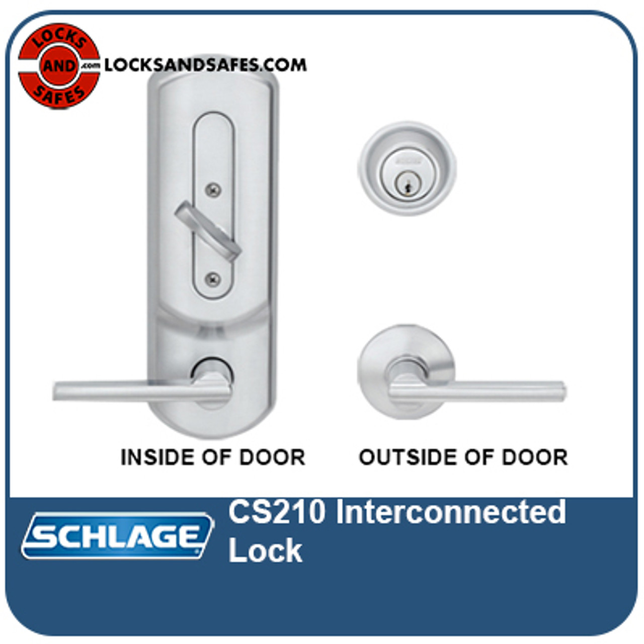 Schlage S210  Schlage S210 Interconnected Locks