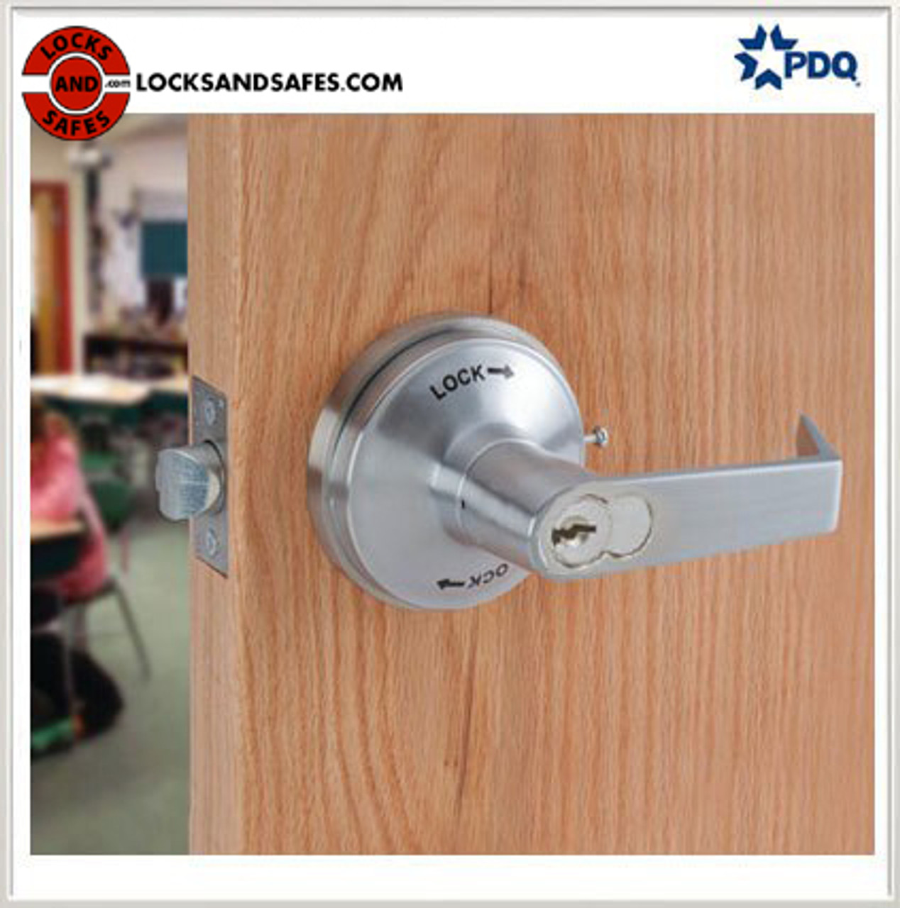Alarm Lock Systems Inc. DL4100 US26D Trilogy Electronic Digital Lock Std Ko 26D, Satin Chrome by Alarm Lock - 4