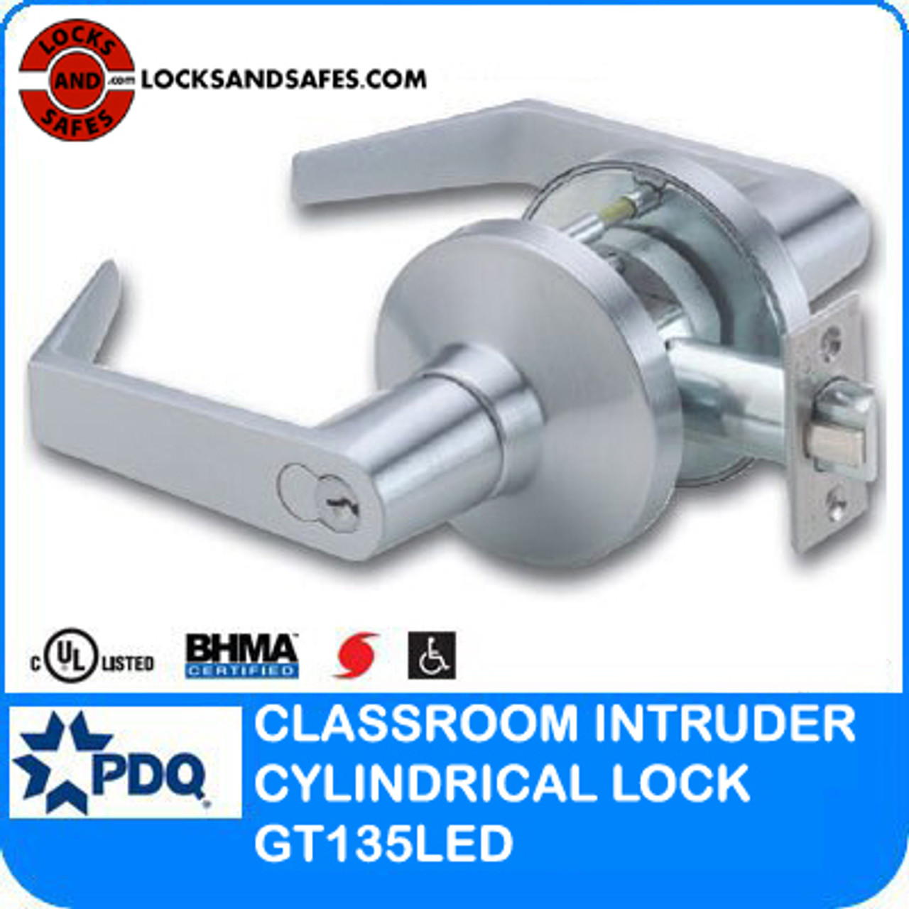 PDQ GT135LED School Lockdown Lock Classroom Lockdown