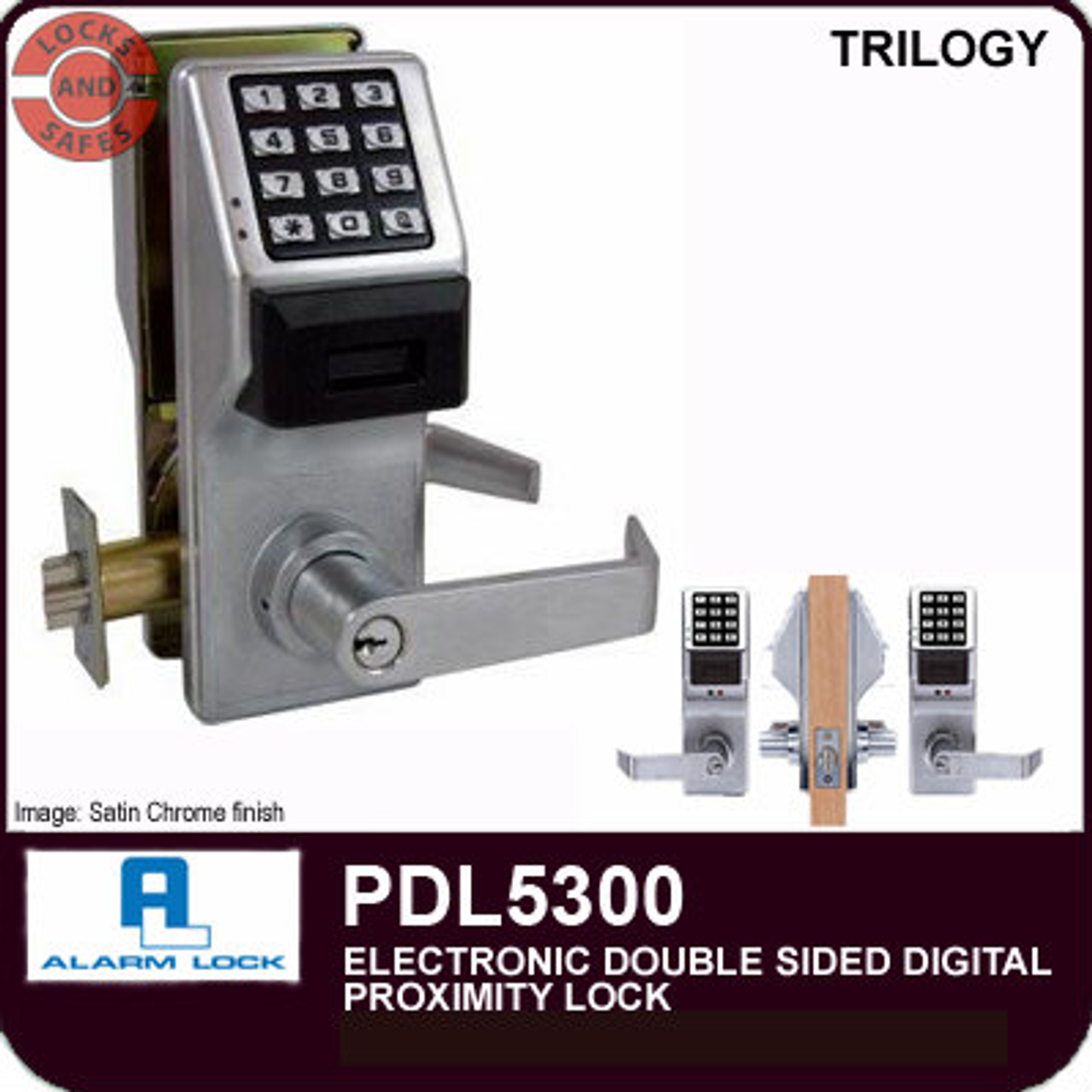 ALARM LOCK TRILOGY DOUBLE SIDED PROXIMITY - PDL5300 26D