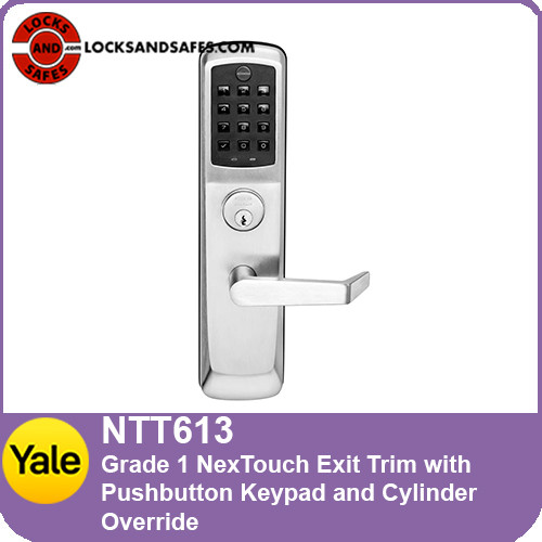 Yale NTT613 nexTouch Exit Trim Pushbutton Keypad | Yale NTT