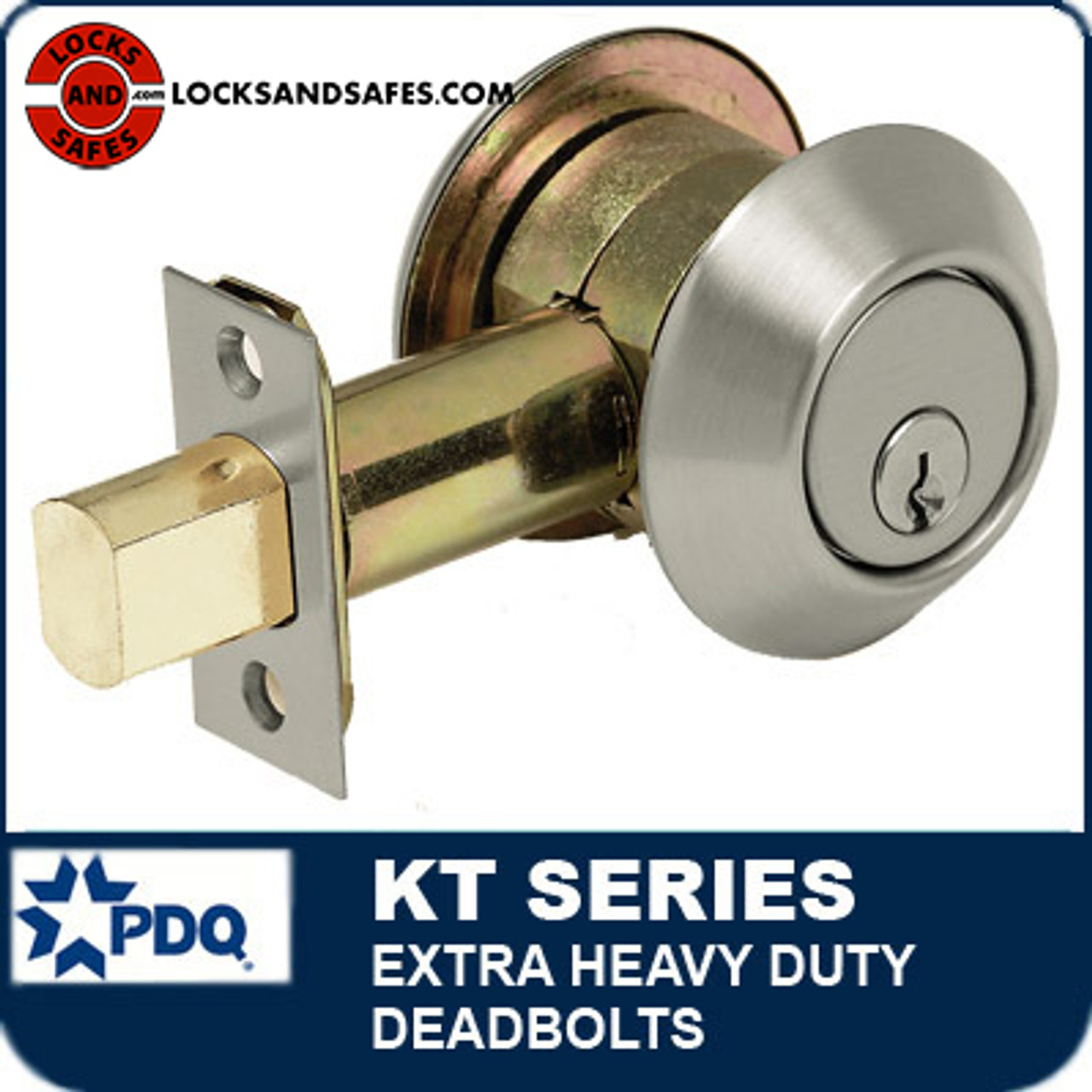 PDQ KT Series | Extra Heavy Duty Deadbolts | Deadbolt Locks