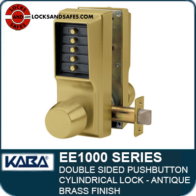 Simplex EE1000 Double Sided Mechanical Pushbutton Lock