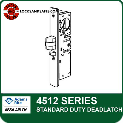 Adams Rite 4512 | Deadlatch Lock | Double Cylinder Deadlatch