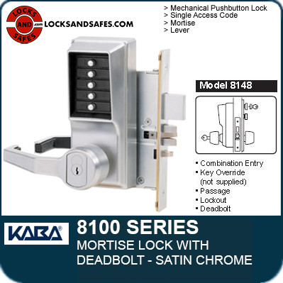 Simplex 8100 Mechanical Pin Code Mortise Lock | Single Access Code