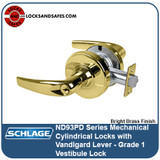 Schlage ND 93 Vestibule Lock | Schlage ND 93 Cylindrical Lock