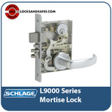 Schlage L9000 Mortise Lock | Schlage Passage Latch