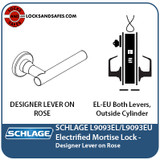 Schlage L 9093 Mortise Lock | Schlage Wired Electrified Locks