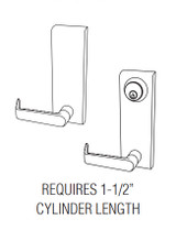 PDQ Mortise Exit Device Trim